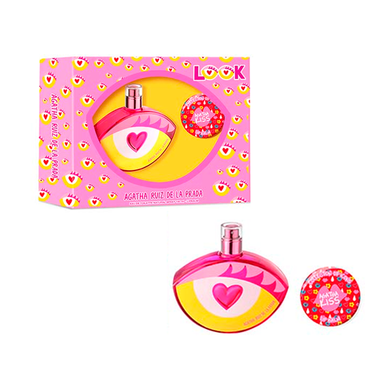 AGATHA RUIZ DE LA PRADA LOOK ESTUCHE EDT 80ML+LIPBALM 15G - 1