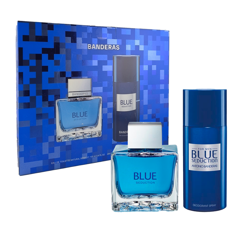 ANTONIO BANDERAS BLUE SEDUCTION ESTUCHE EDT 100ML+DESODORANTE 150ML - 1