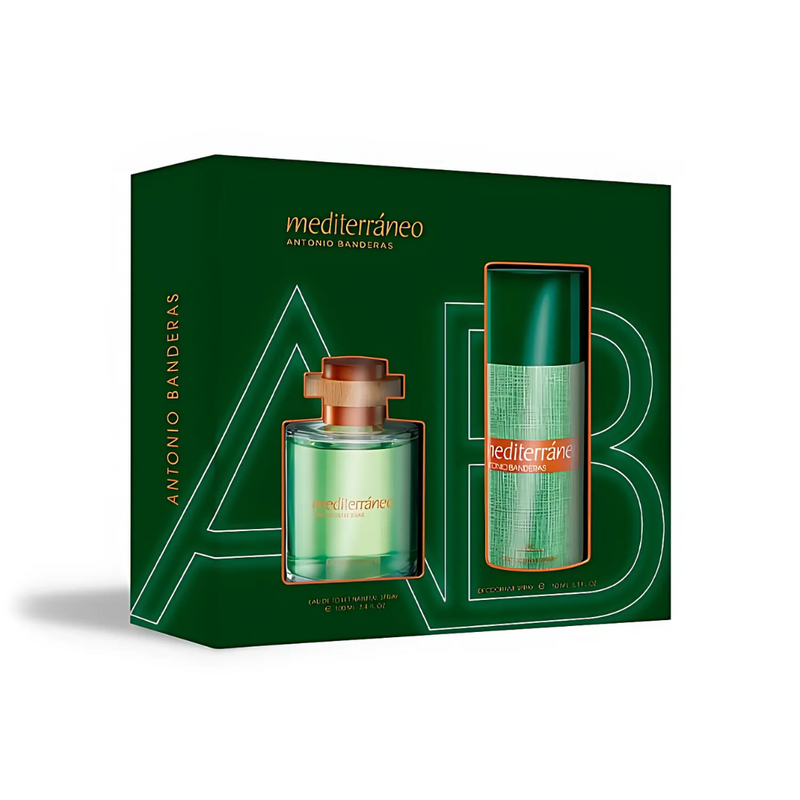 ANTONIO BANDERAS MEDITERRANEO ESTUCHE EDT 100ML+DESODORANTE 150ML - 1