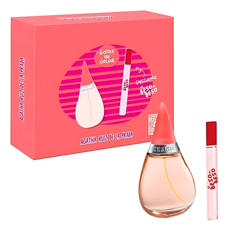 AGATHA RUIZ DE LA PRADA GOTAS DE COLOR ESTUCHE EDT 50ML+BESO EN BESO 10ML - 1