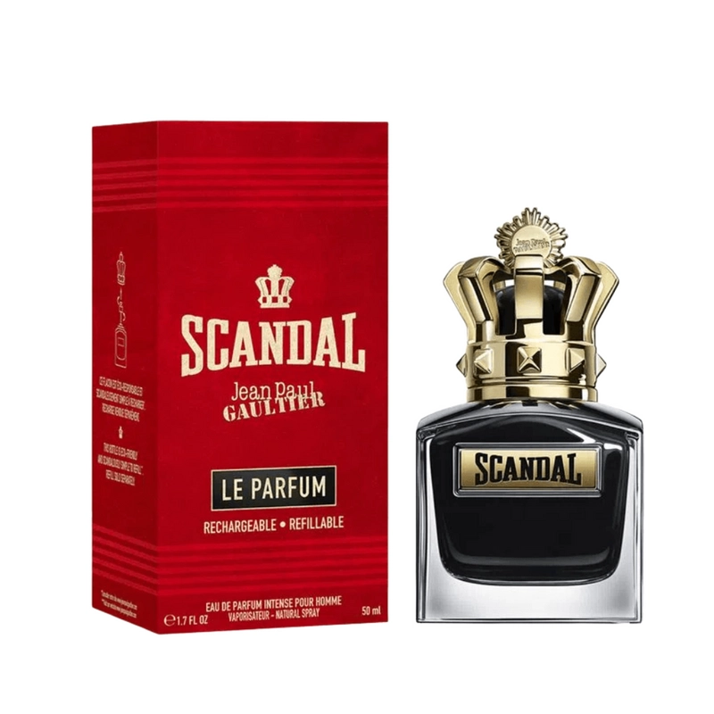 JEAN PAUL GAULTIER SCANDAL LE PARFUM EDP INTENSE 50ML RECARGABLE - 1