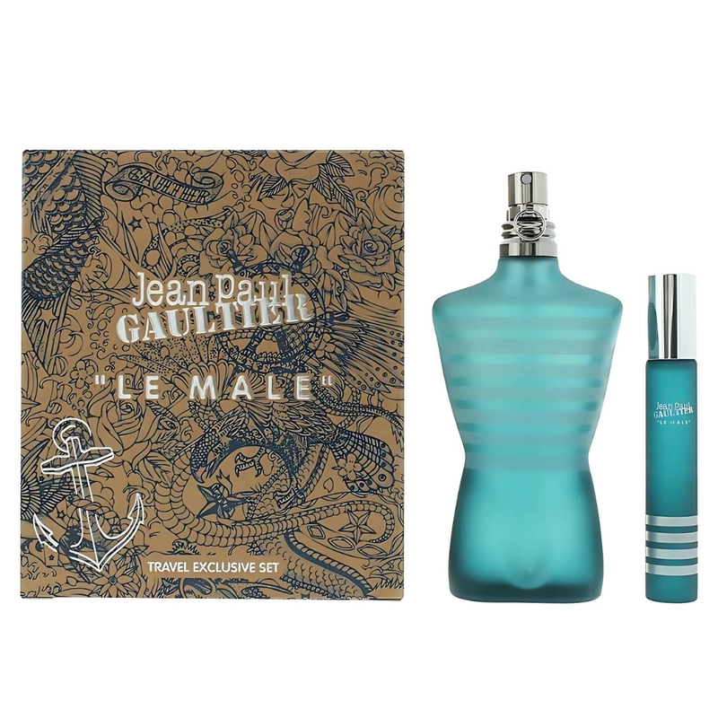 JEAN PAUL GAULTIER LE MALE ESTUCHE EDT 125ML+20ML - 1
