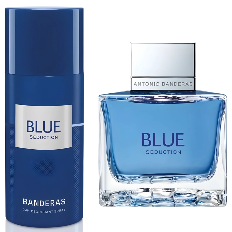 ANTONIO BANDERAS BLUE SEDUCTION HOMBRE ESTUCHE EDT 100ML+DESODORANTE150ML - 1