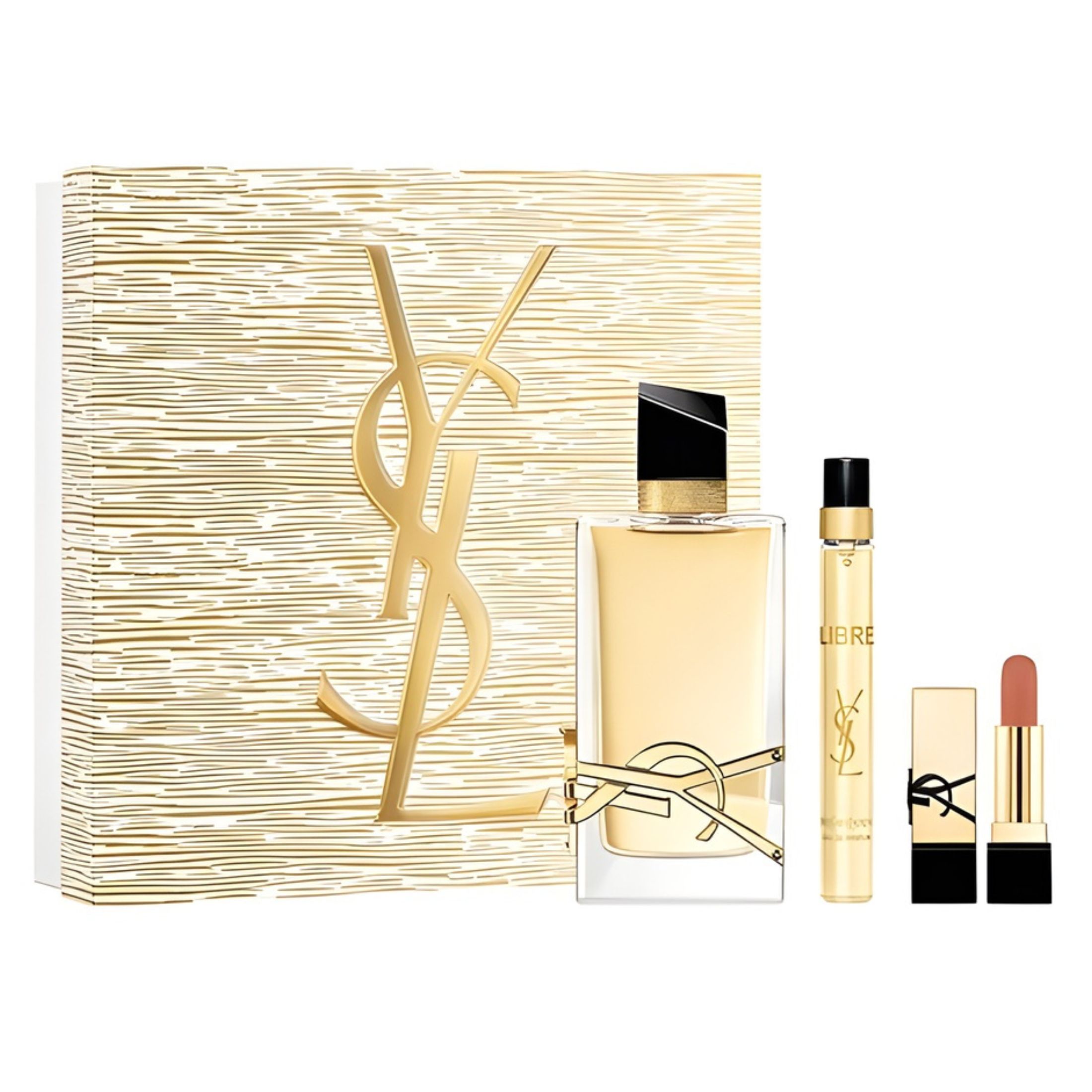 YSL LIBRE ESTUCHE EDP 90ML+MINI 10ML+LABIAL 1.3G - 1