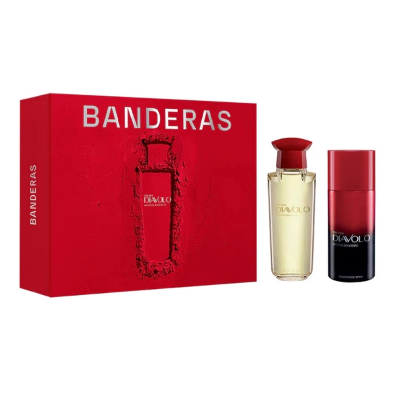 ANTONIO BANDERAS DIAVOLO ESTUCHE EDT 100ML + DESODORANTE 150ML - 1