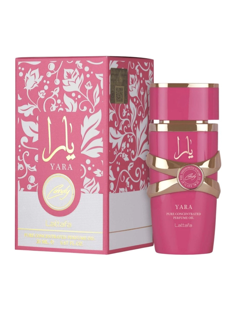 LATTAFA YARA CANDY PURE CONCENTRATED PERFUME OIL 20ML - 1