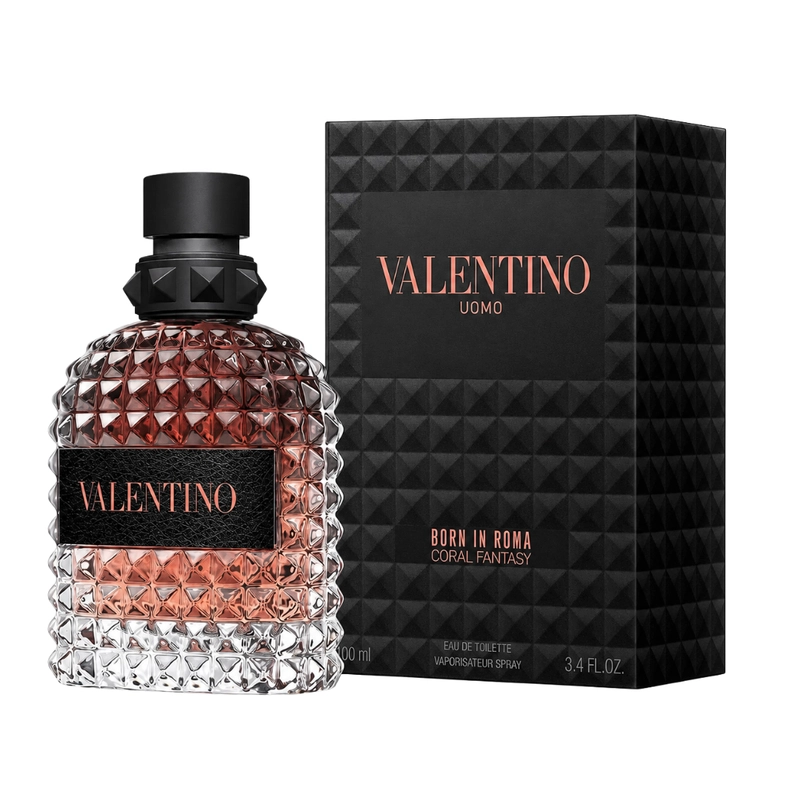 VALENTINO UOMO BORN IN ROMA CORAL FANTASY EDT 100ML - 1
