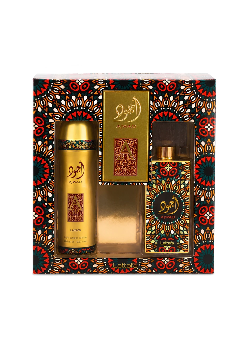 LATTAFA AJWAD ESTUCHE EDP 60ML + DEO SPRAY 200ML - 1
