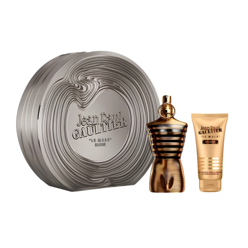 JEAN PAUL GAULTIER LE MALE ELIXIR ESTUCHE PARFUM EDP 125ML+GEL 75ML - 1