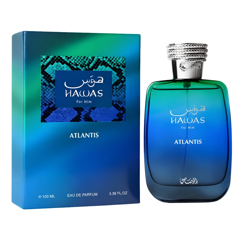 RASASI HAWAS ATLANTIS FOR HIM EDP 100ML - 1