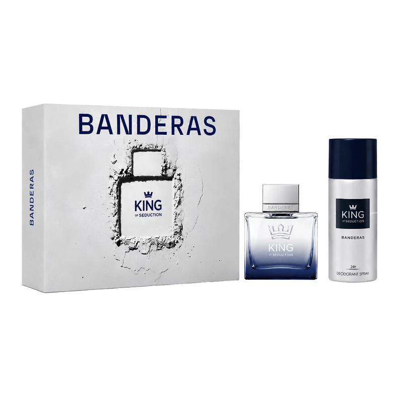 ANTONIO BANDERAS KING OF SEDUCTION ESTUCHE EDT 100ML+DESODORANTE 150ML - 1