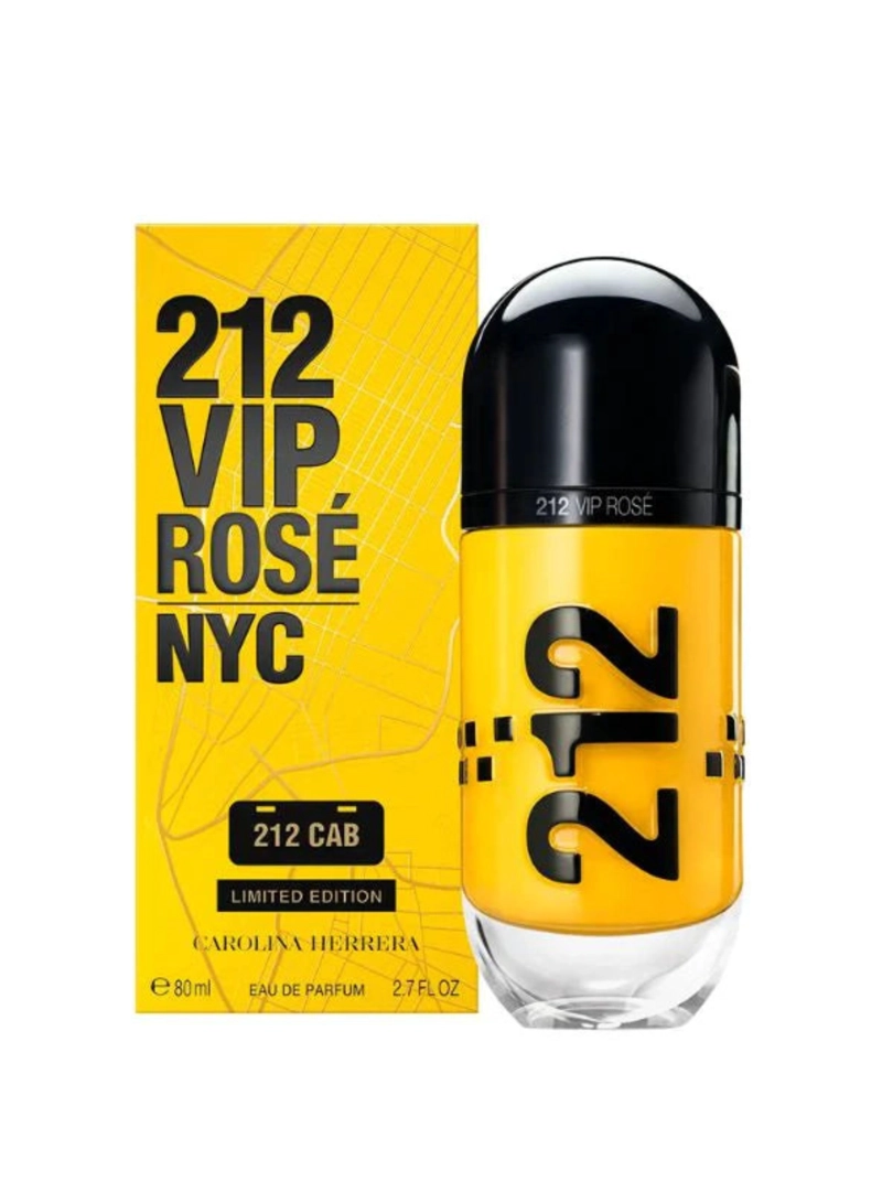 CAROLINA HERRERA  212 VIP ROSE NYC 212 CAB LIMITED EDITION EDP 80ML - 1