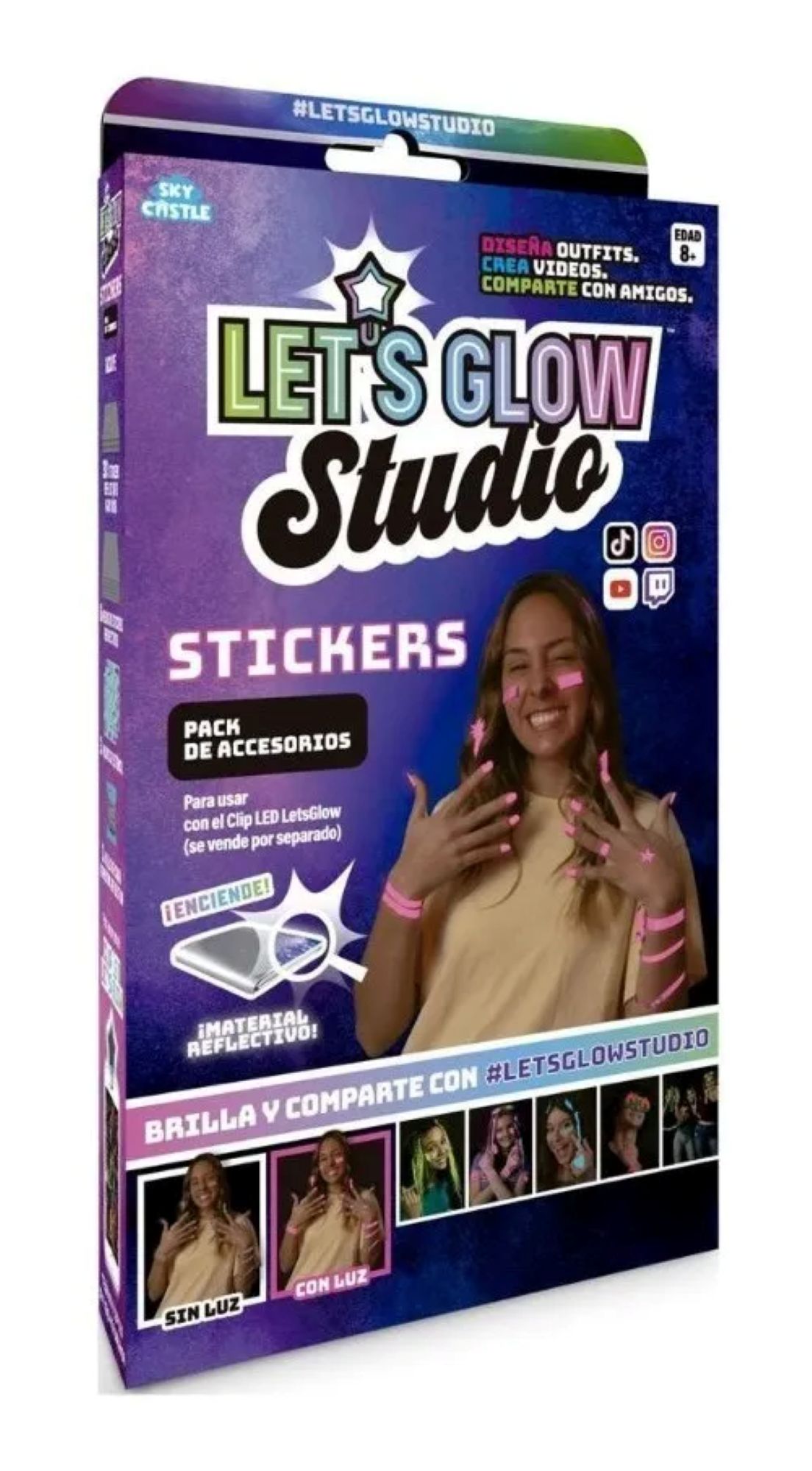 Let's Glow Studio Pack Accesorios - 1