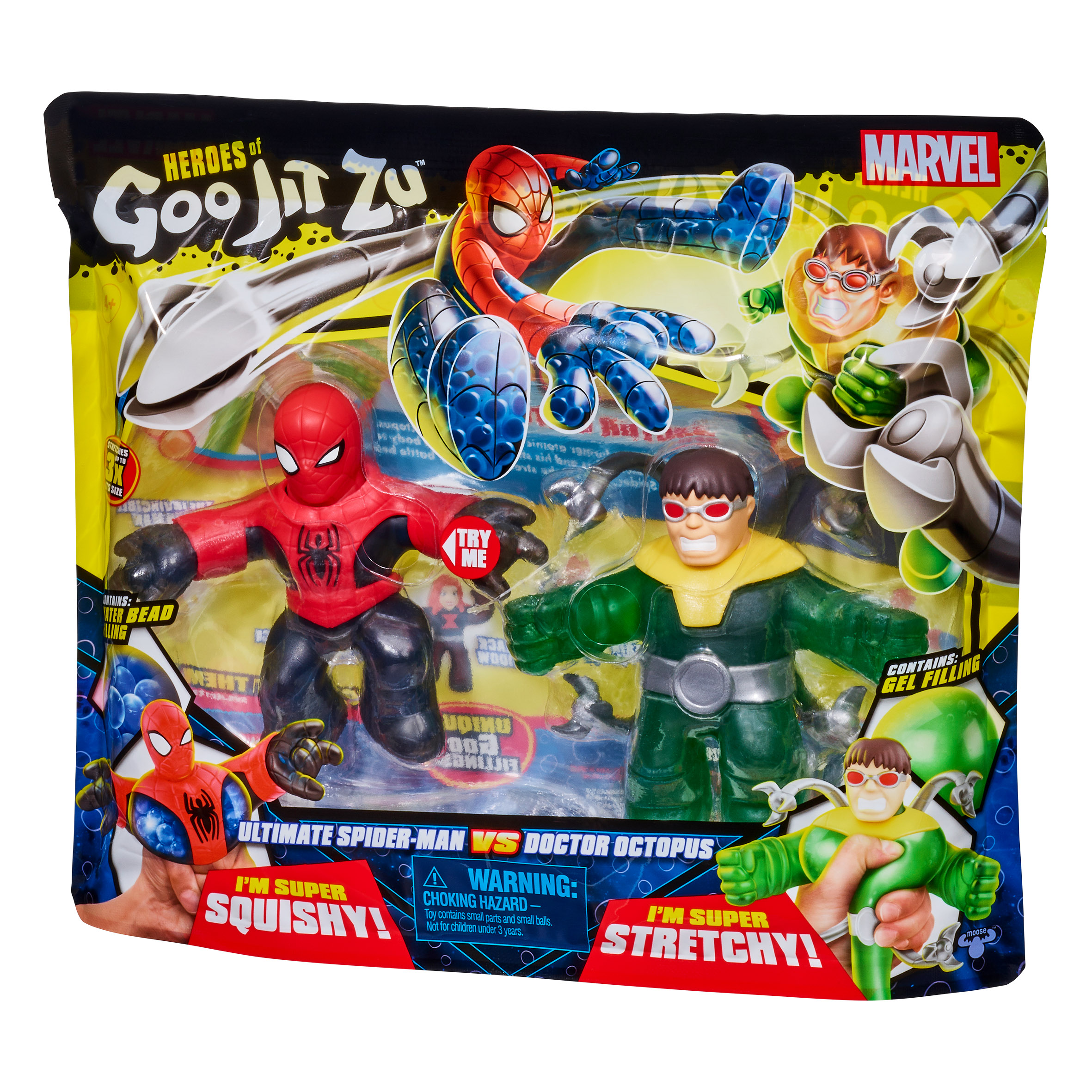 GOO JIT ZU MARVEL HÉROES VERSUS X 2 SPIDER VS D. OCTOPUS - 1