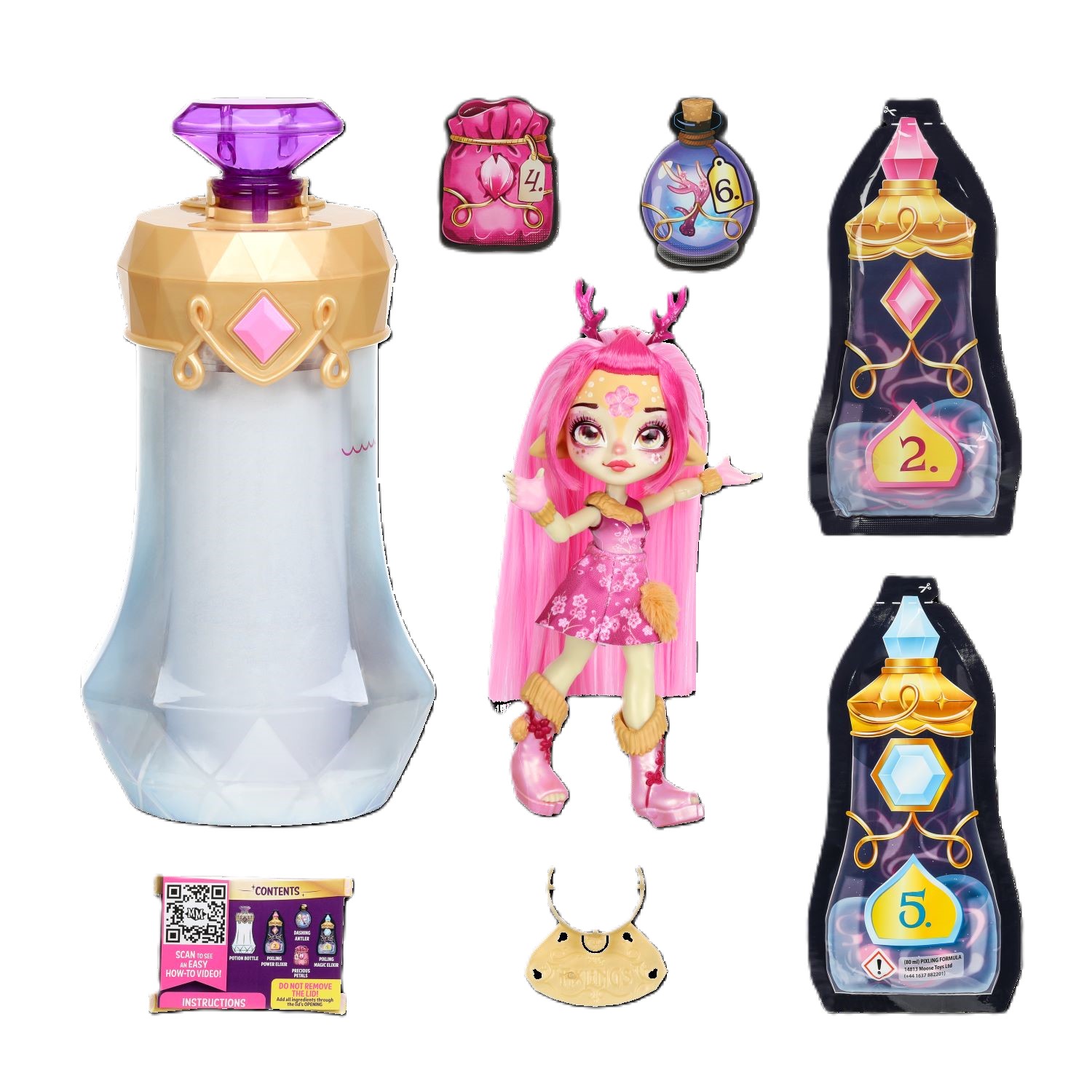 MAGIC MIXIES PIXLINGS S1 W2 DOLL SINGLE PK - 3