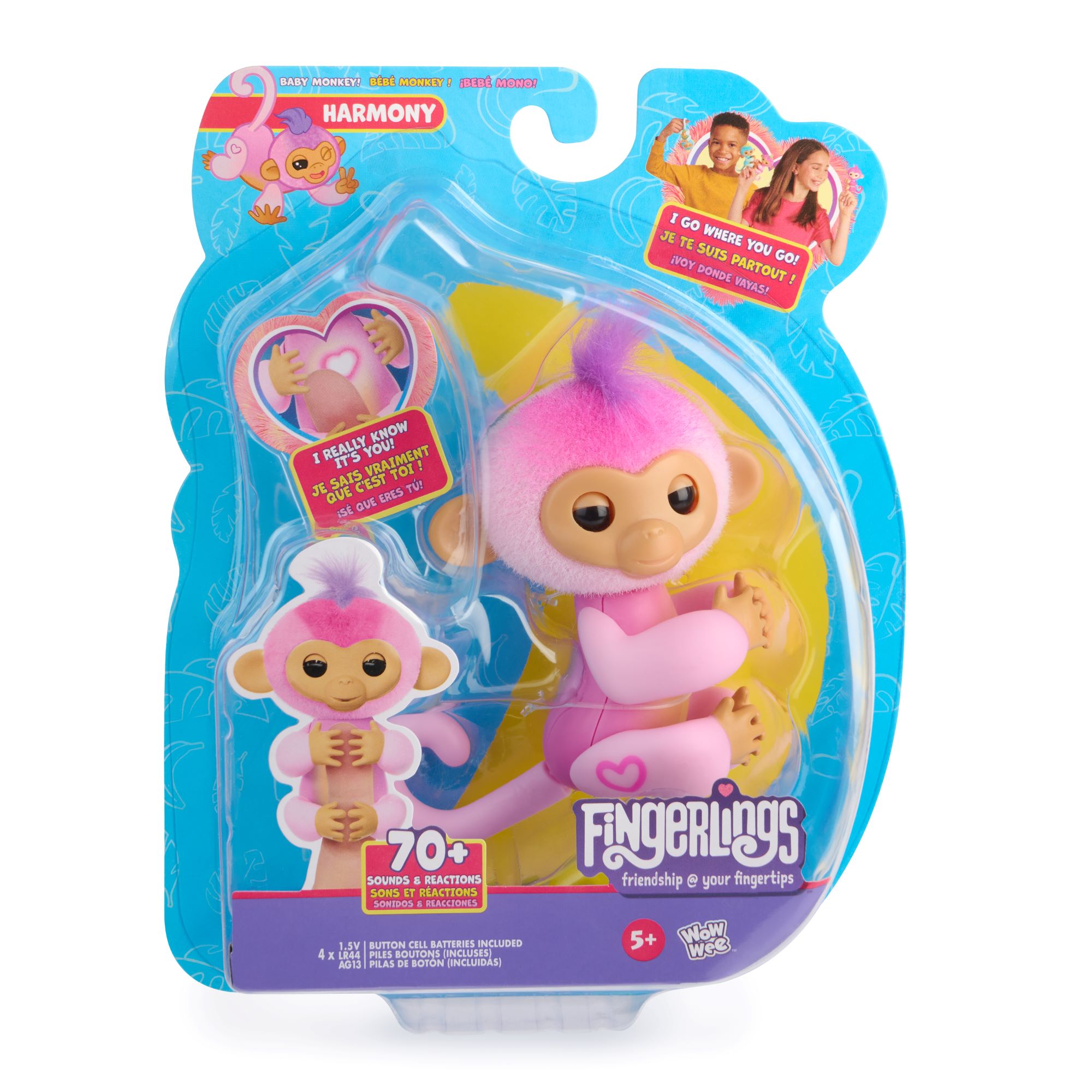 FINGERLINGS MONO BEBE INTERACTIVO - 1