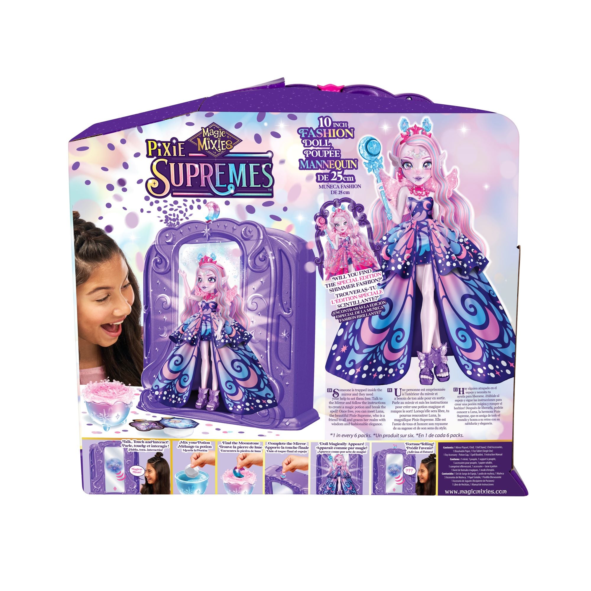 MAGIC MIXIES PIXIE MUÑECA SUPREME ESPEJITO - 4