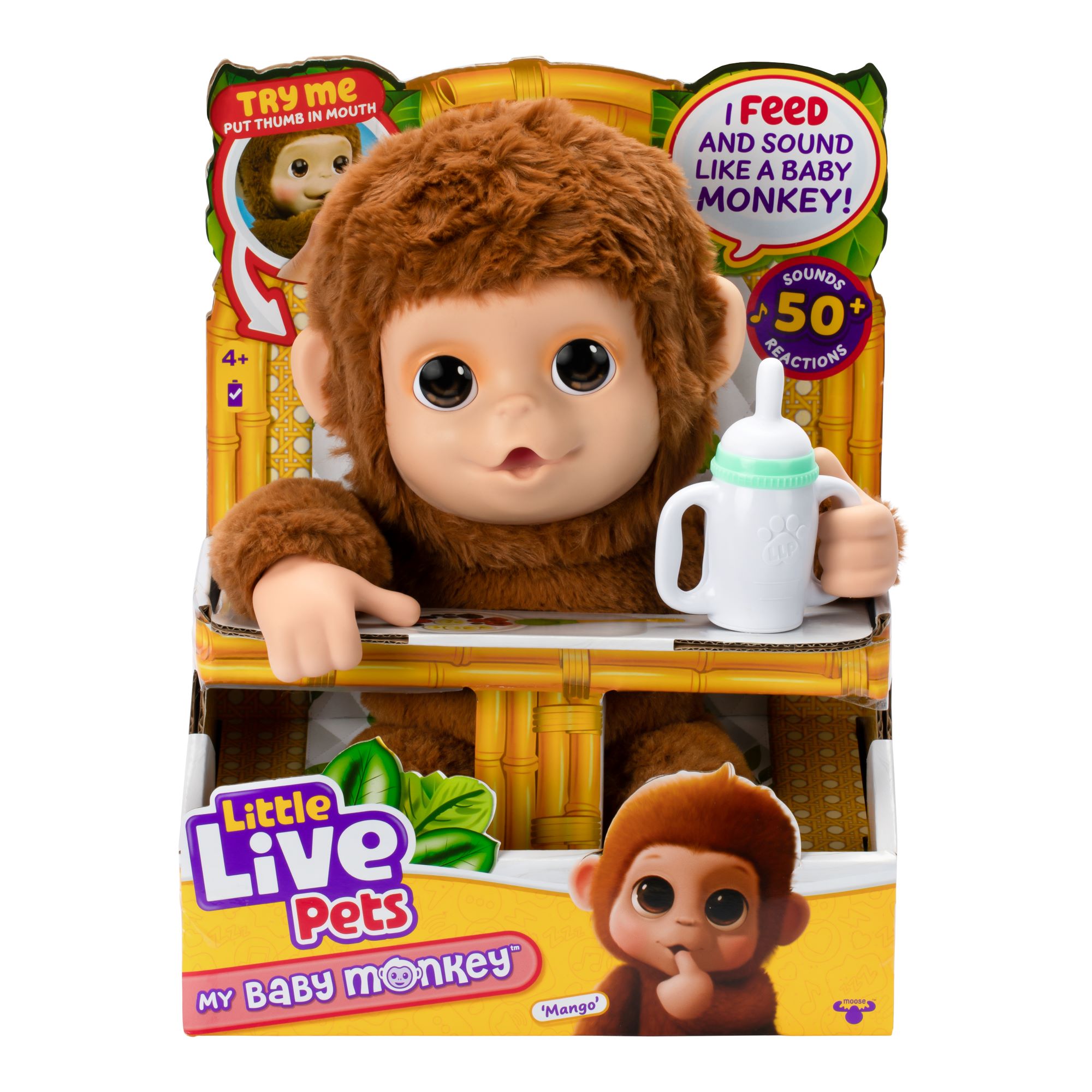 LITTLE LIVE PETS BEBÉ MONO - 1