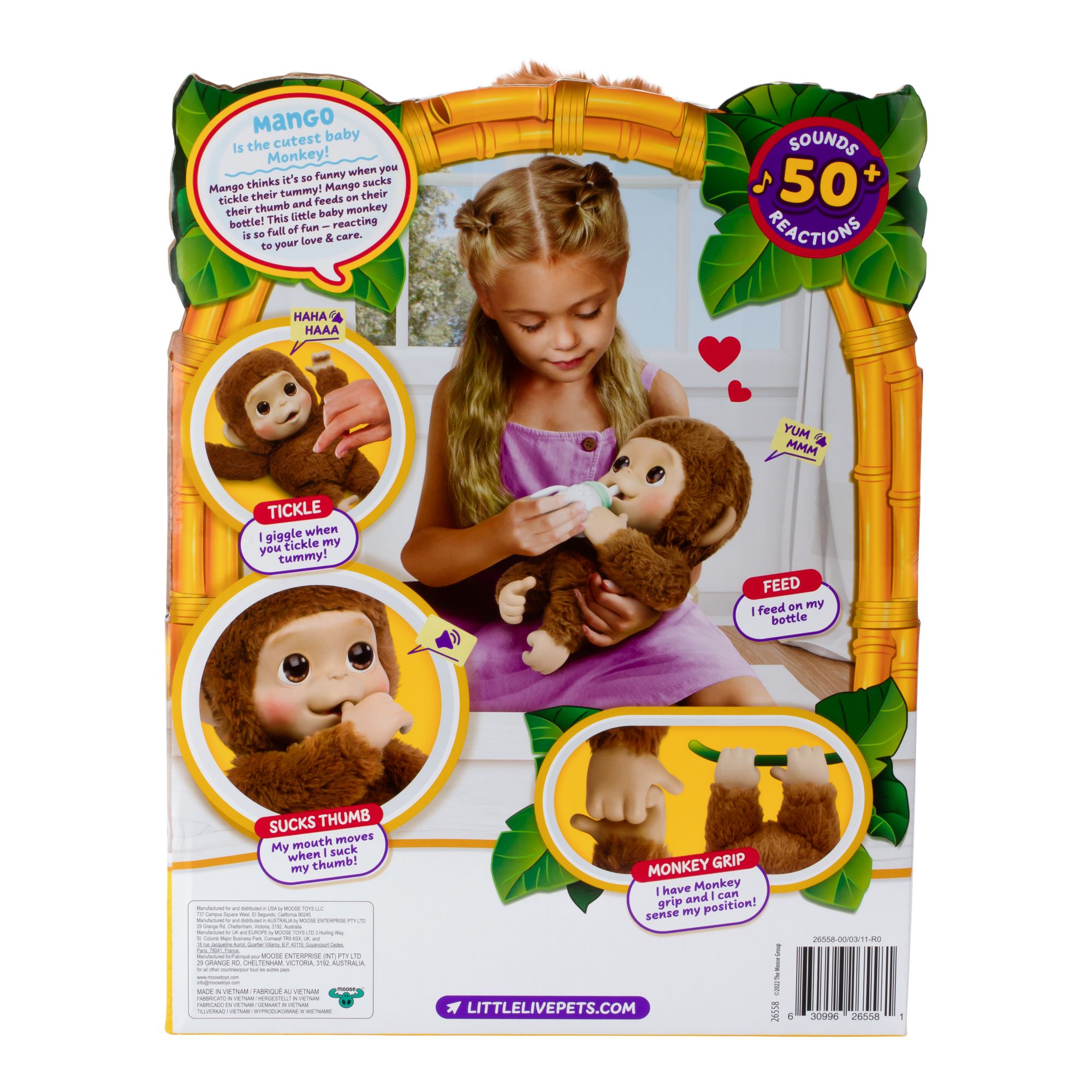 LITTLE LIVE PETS BEBÉ MONO - 2