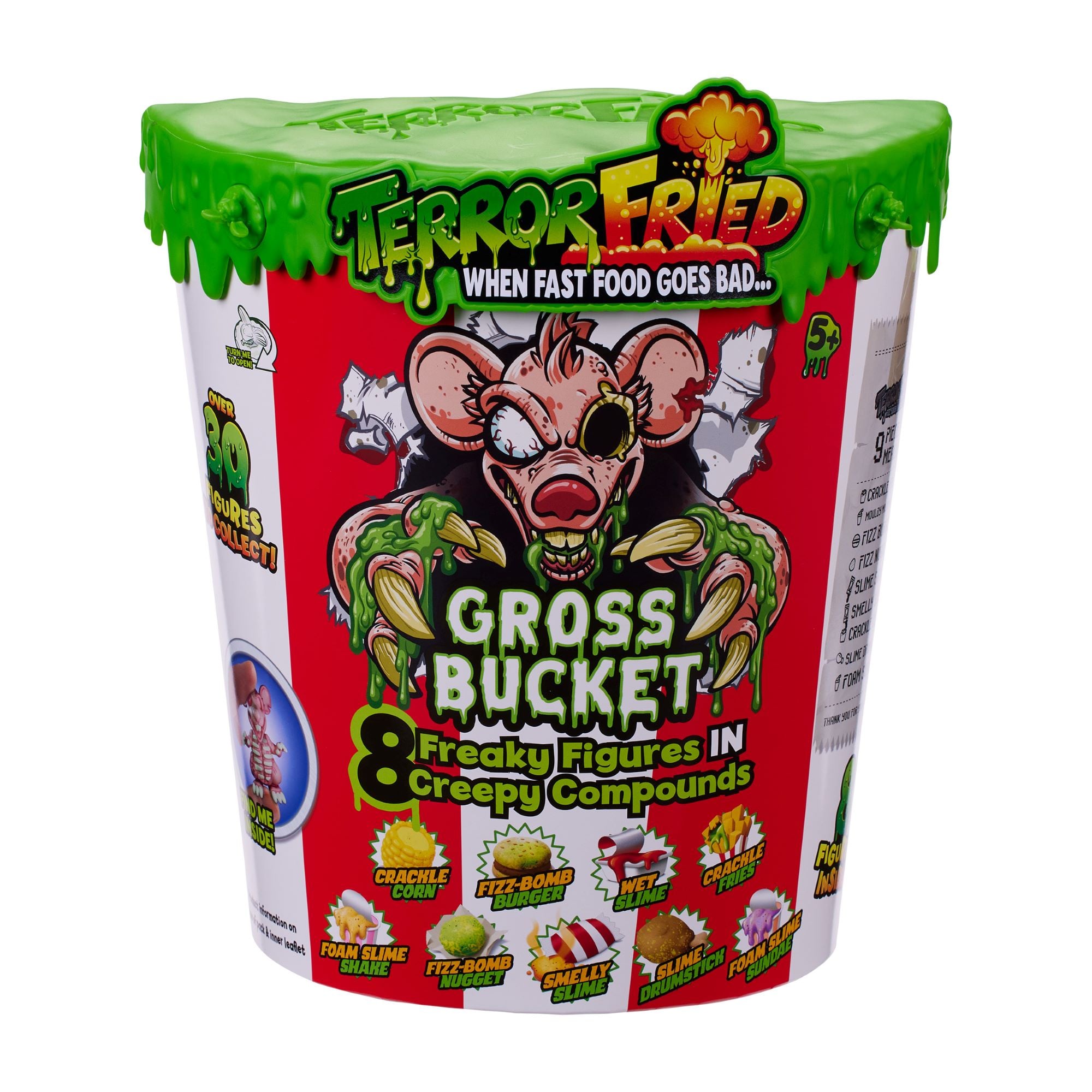 TERROR FRIED BARF BUCKET 8 FIGURAS COLECCIONABLES - 1