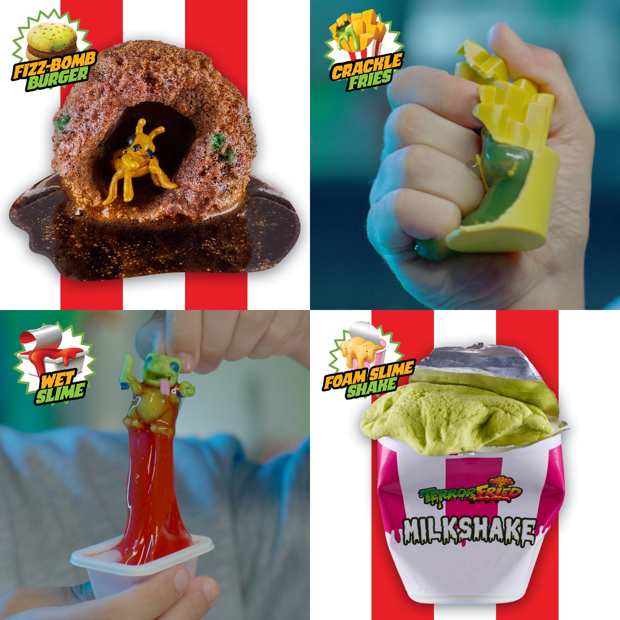 TERROR FRIED BARF BUCKET 8 FIGURAS COLECCIONABLES - 6