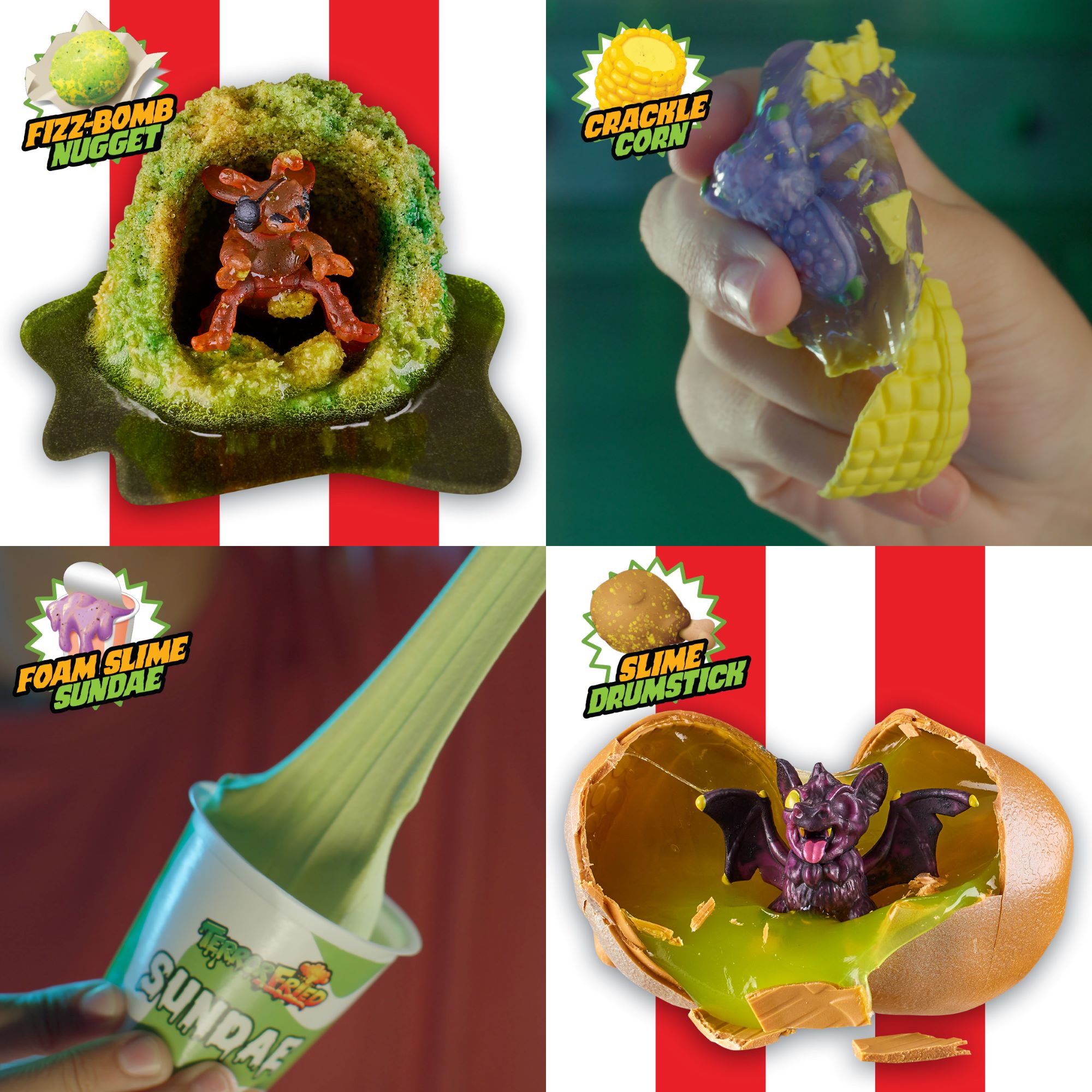TERROR FRIED BARF BUCKET 8 FIGURAS COLECCIONABLES - 7
