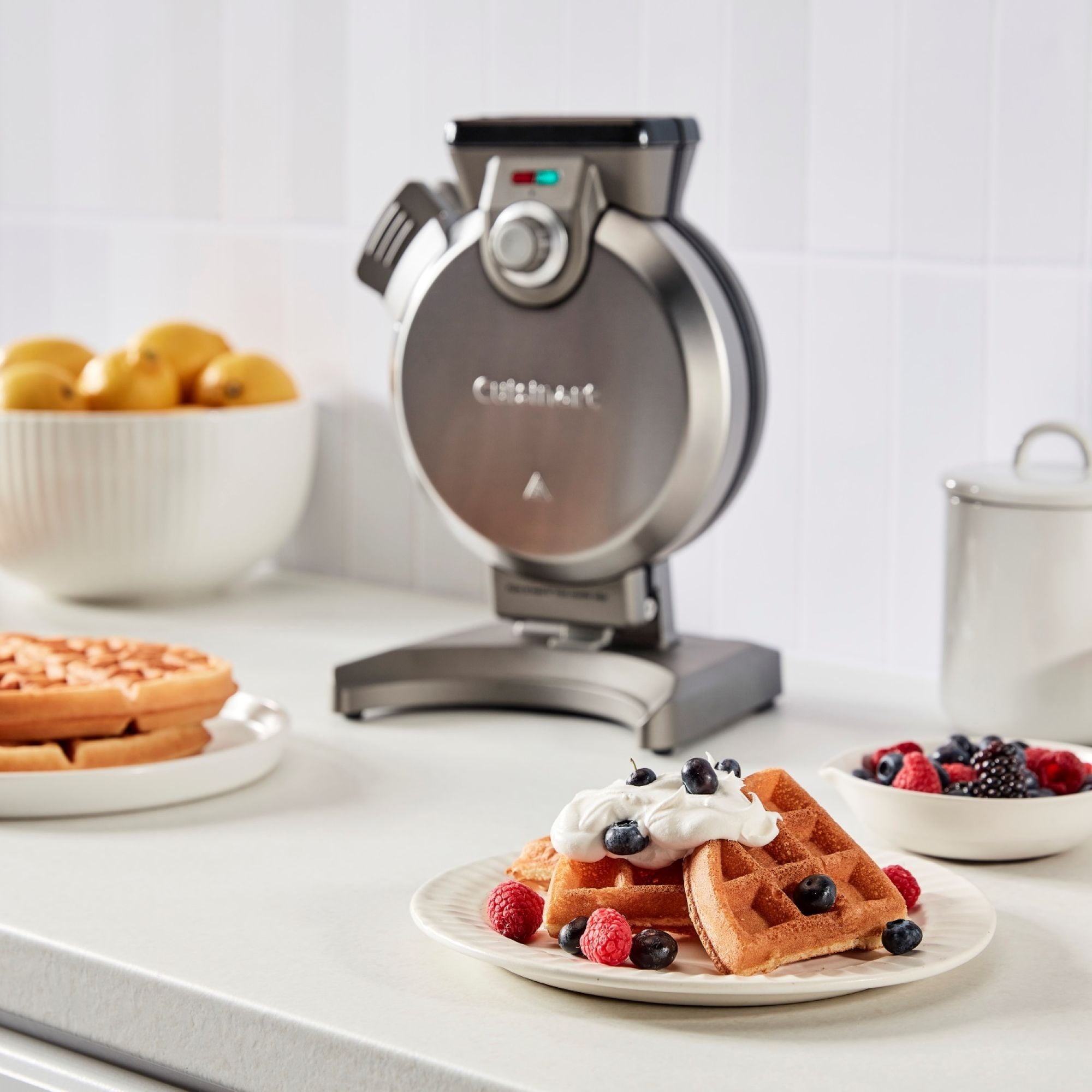 WAFFLERA VERTICAL DE CUISINART - 4