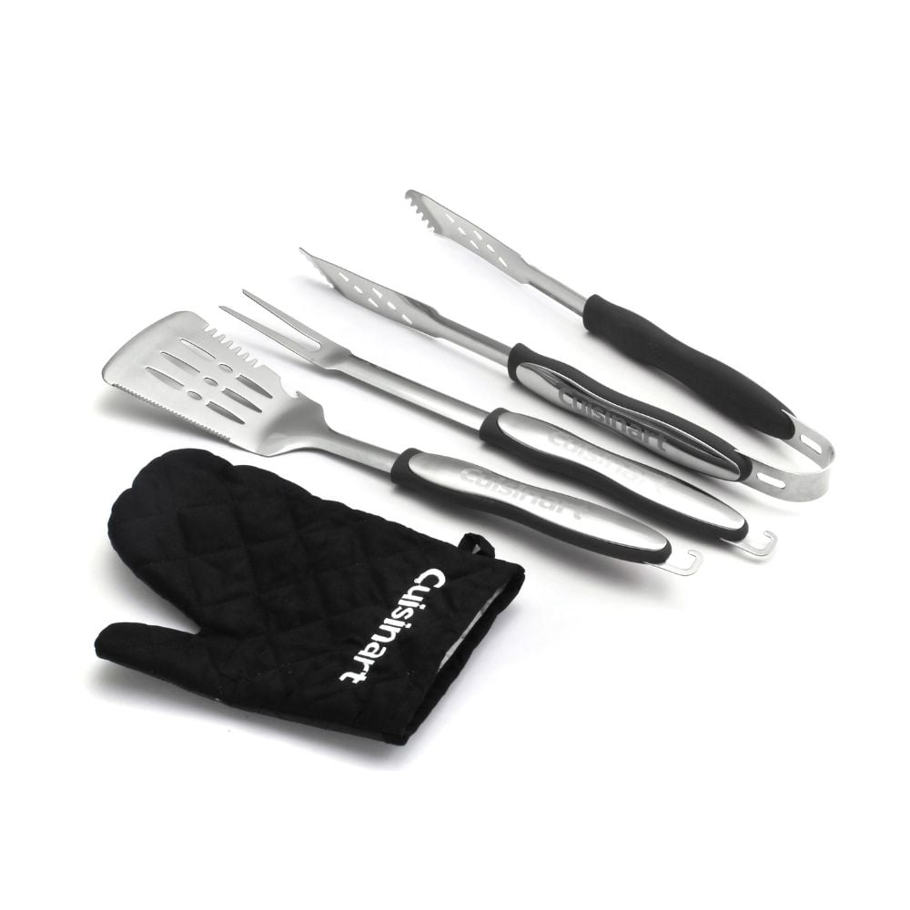 JUEGO DE UTENSILIOS PARA BBQ DE 3 PIEZAS + GUANTE CGS-134BL DE CUISINART® - 2