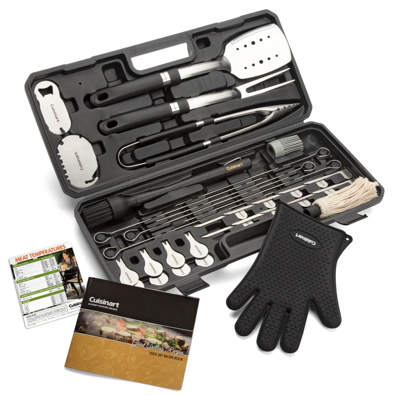 JUEGO DE UTENSILIOS PARA BBQ DE 36 PIEZAS CGS-8036 DE CUISINART® - 1