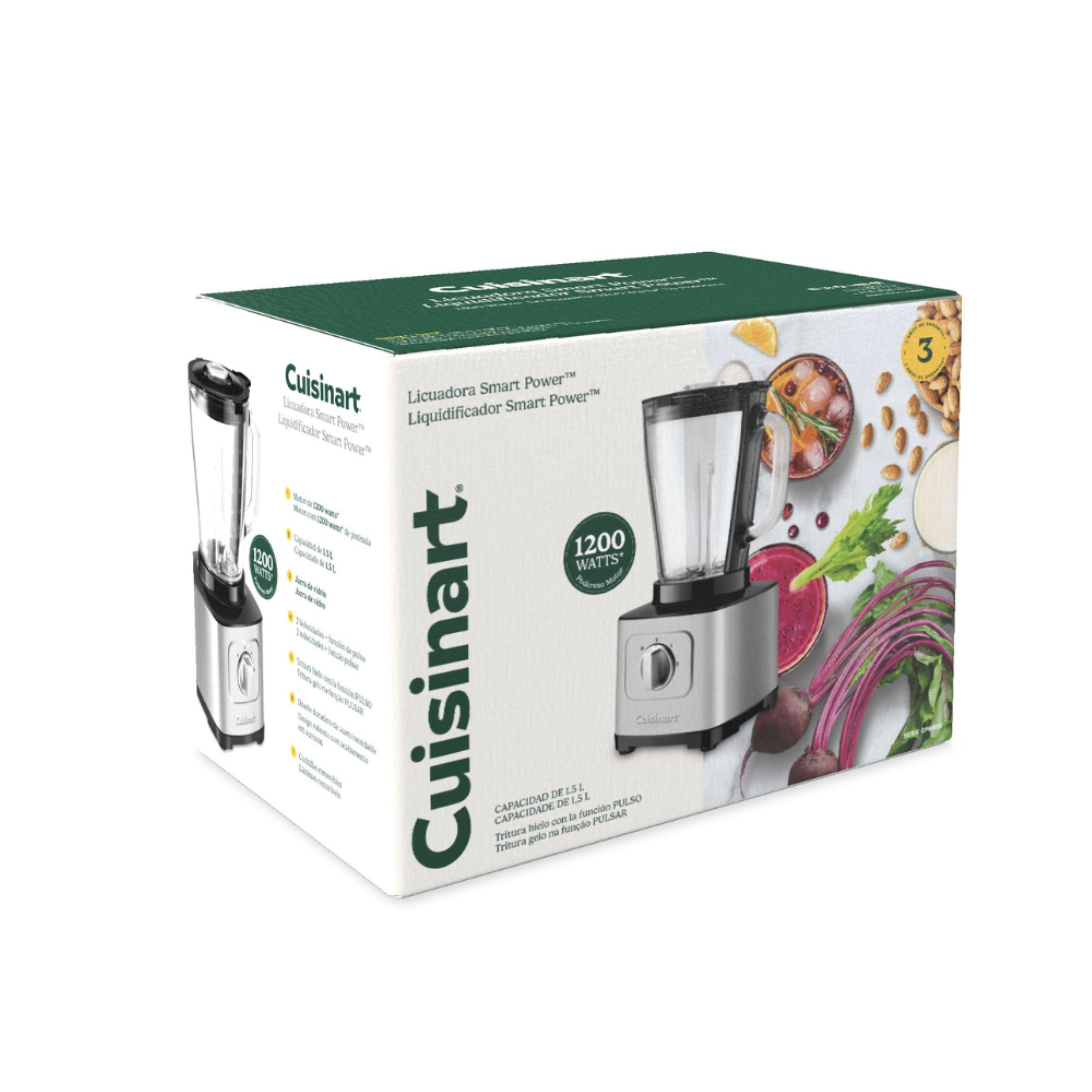 LICUADORA DE 1200 WATTS SMART POWER™ CPB800CL CUISINART - 7