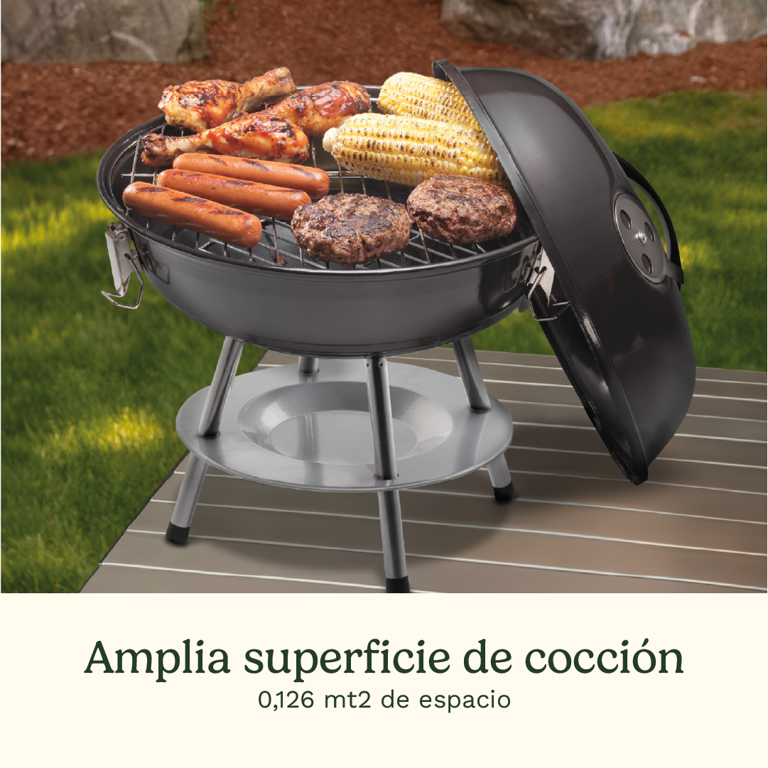 PARRILLA A CARBÓN 14' CCG-190 CUISINART - 4