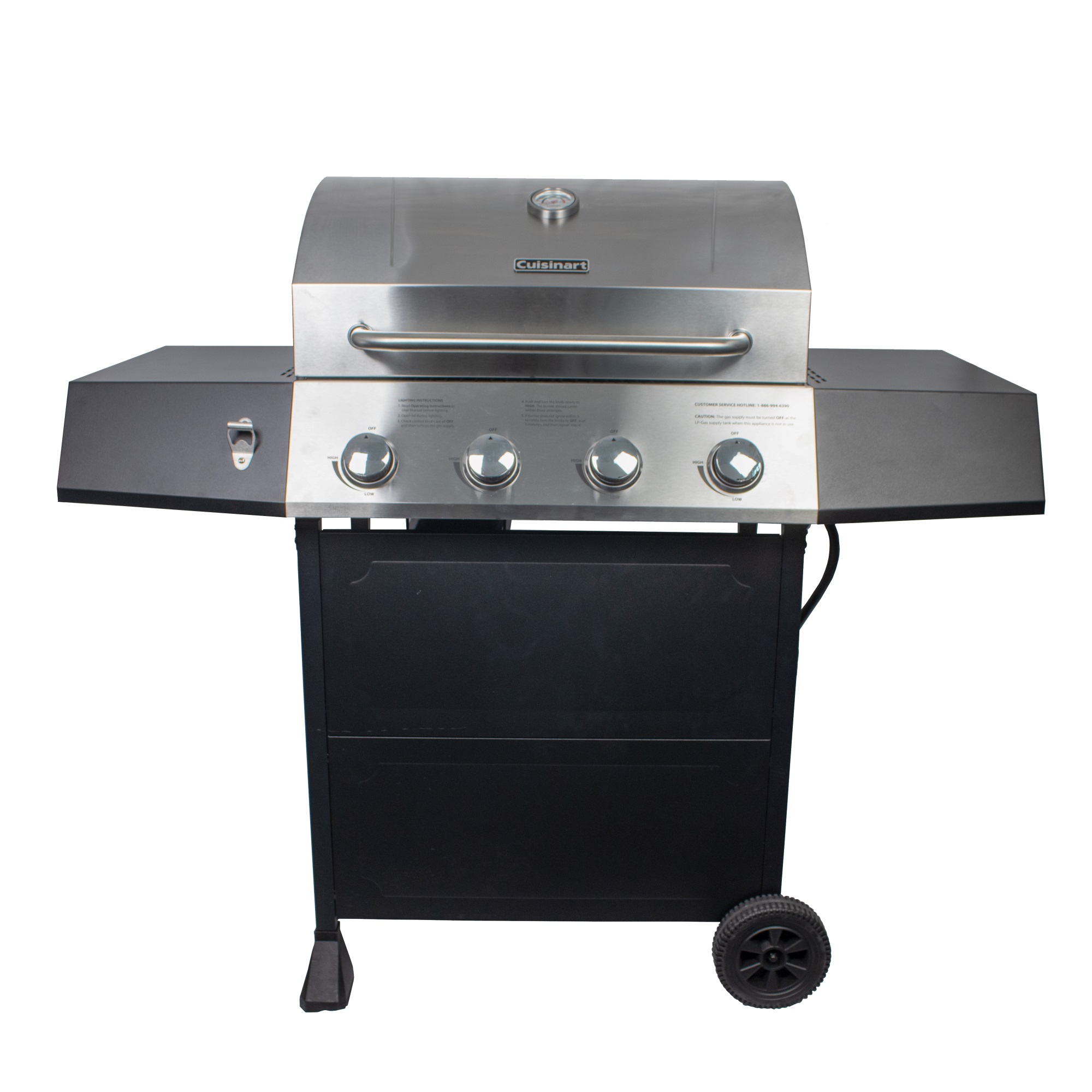 PARRILLA A GAS DE 4 QUEMADORES CGG-7400 CUISINART - 1