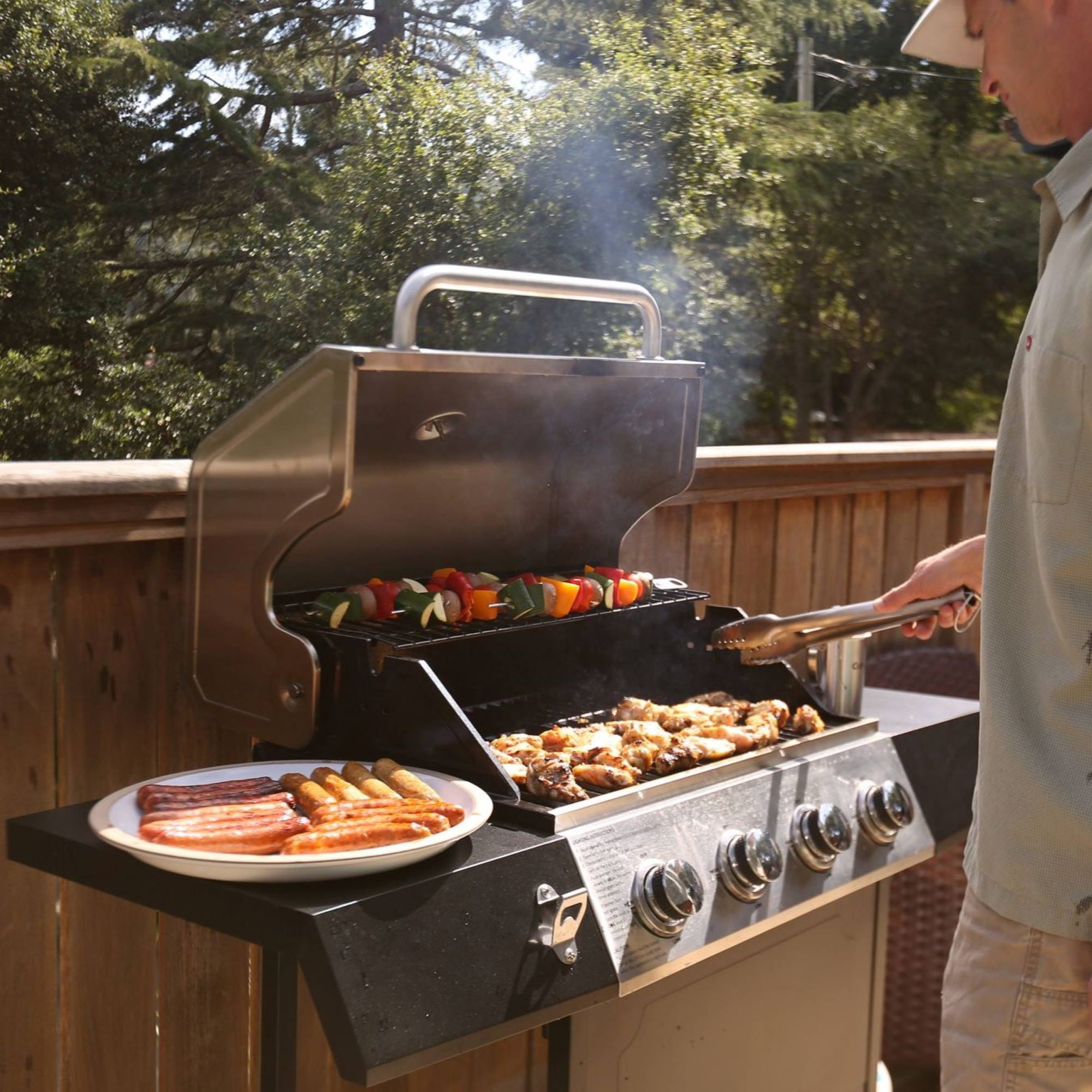 PARRILLA A GAS DE 4 QUEMADORES CGG-7400 CUISINART - 4