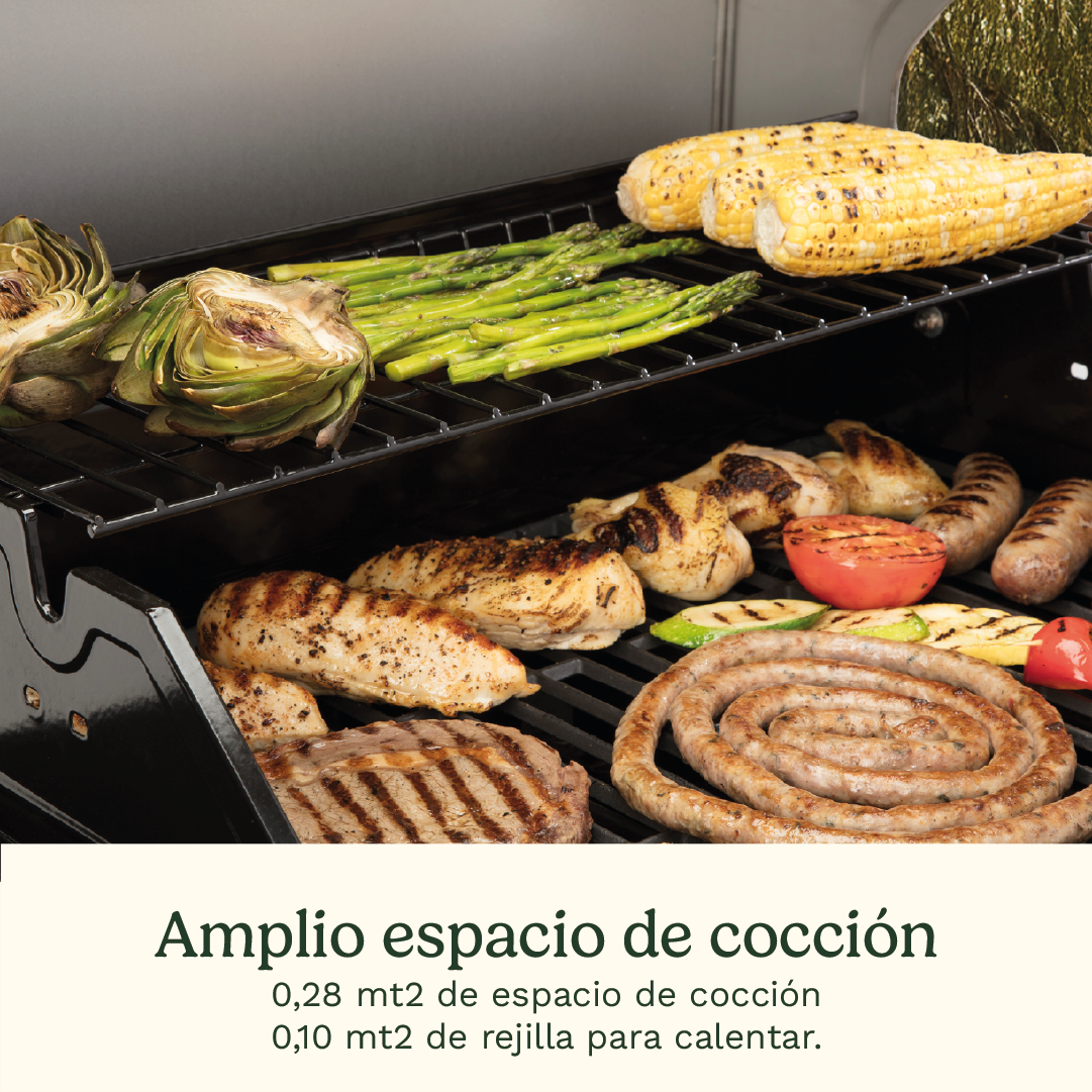 PARRILLA A GAS DE 4 QUEMADORES CGG-7400 CUISINART - 9