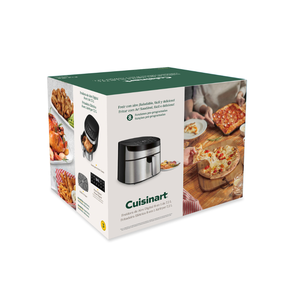 FREIDORA DE AIRE DIGITAL 8 EN 1 7.2LTS AIR700CL - 9