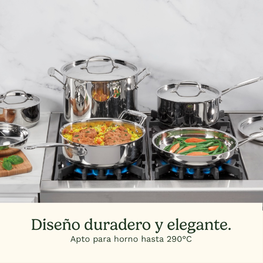 SET DE OLLAS 7 PCS CHEF ́S CLASSIC™ 77-7P1 - 4