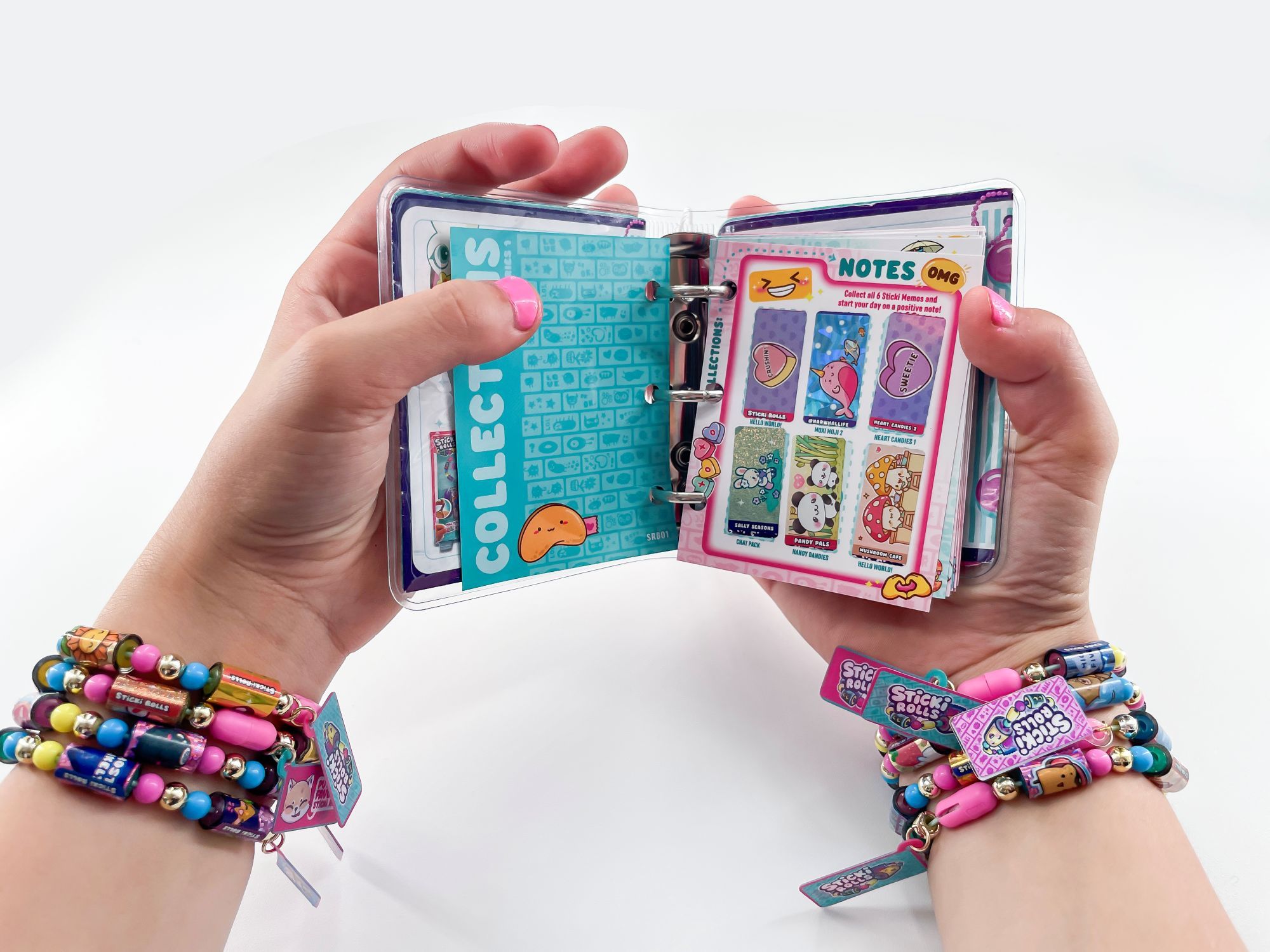 STICKI ROLLS SET 1 BRAZALETE + LIBRO DE COLECCIÓN - 3