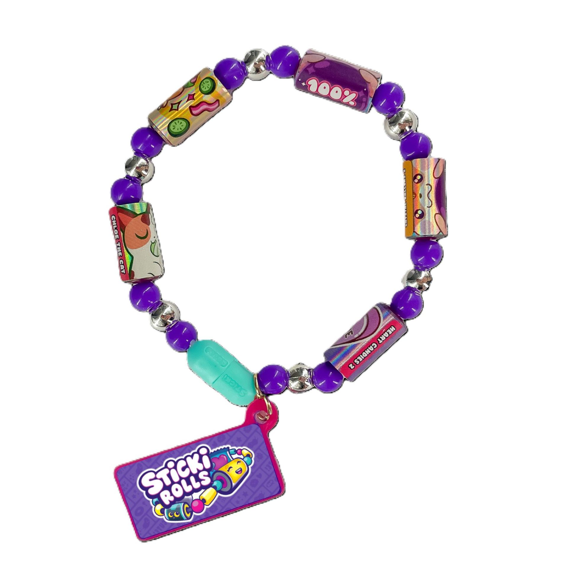 PULSERAS STICKI ROLLS - KIT DE JOYERÍA DE JUGUETE - 6