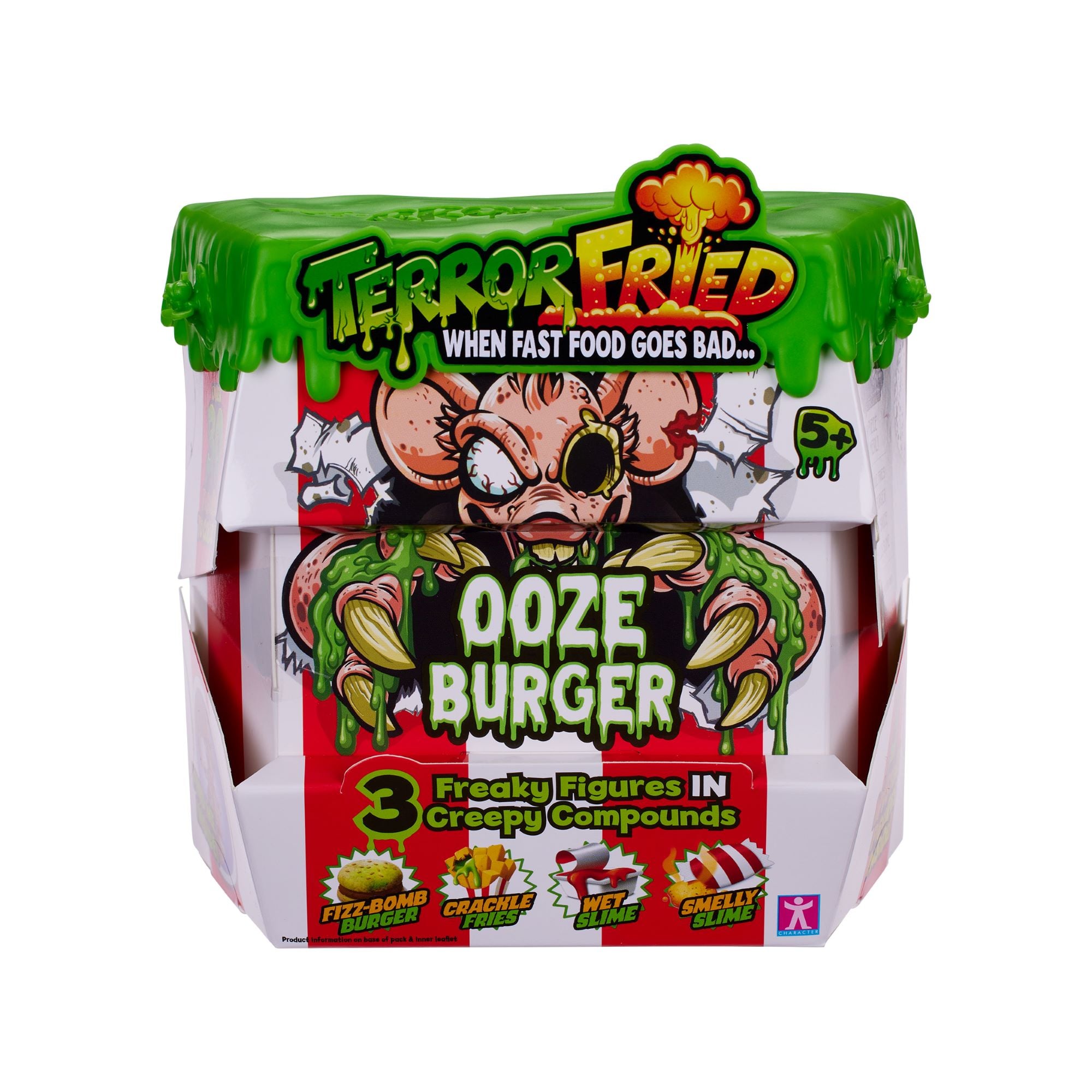 TERROR FRIED JUEGO CAJA HAMBURGUESA 3 - 1