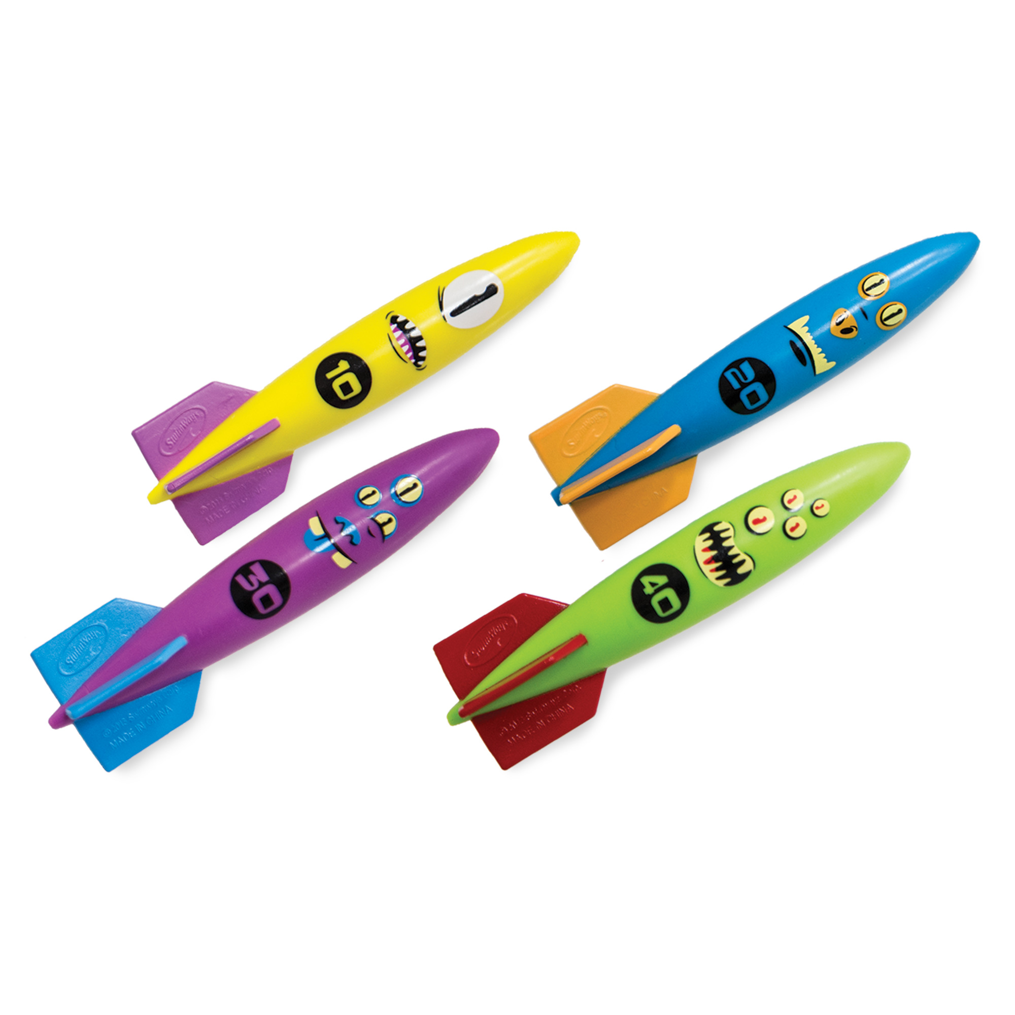 JUEGO BUCEO SWIMWAYS TOYPEDO BANDITS TORPEDOS X4 - 2
