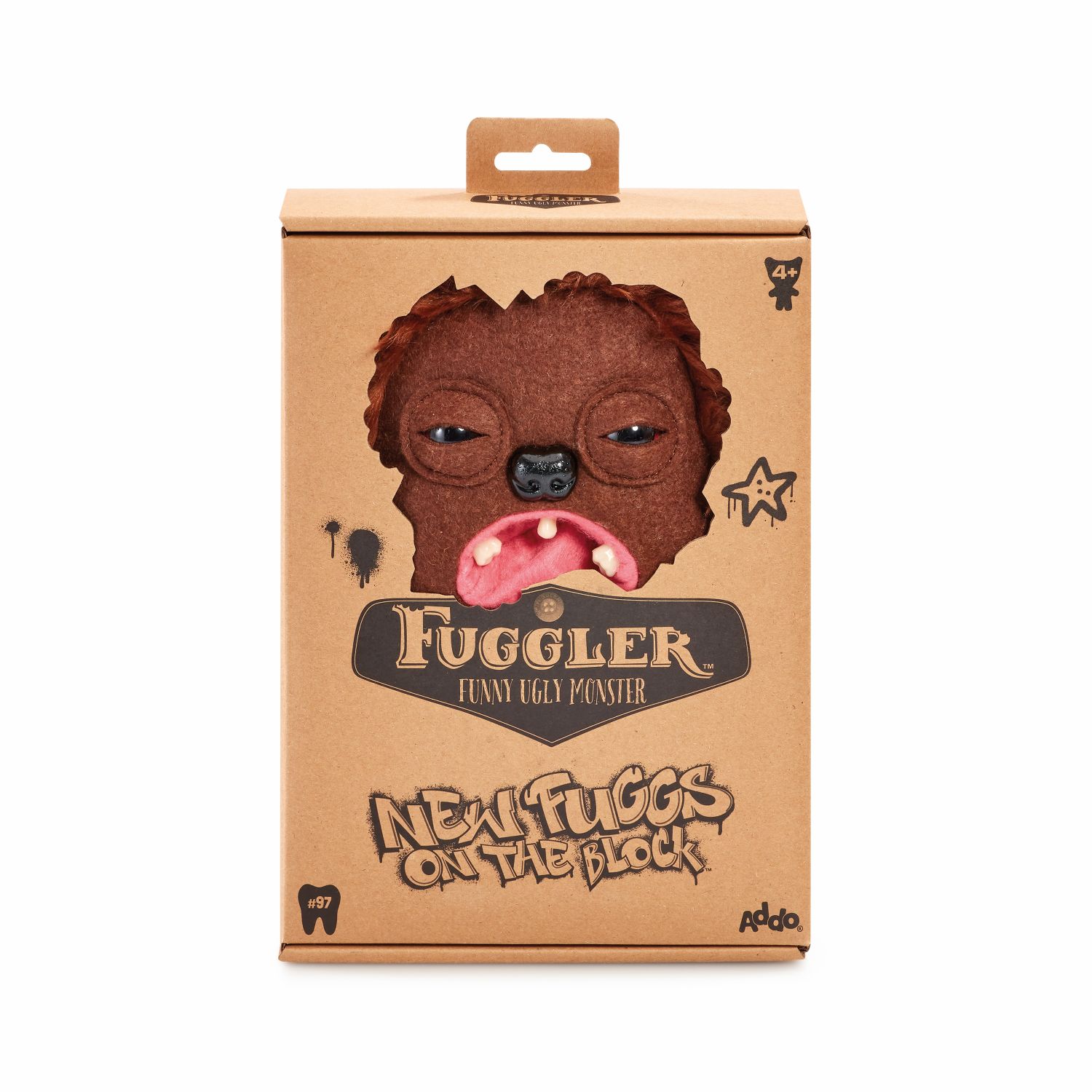 PELUCHE FUGGLERS ON THE BLOCK HEDGE GROG - 2