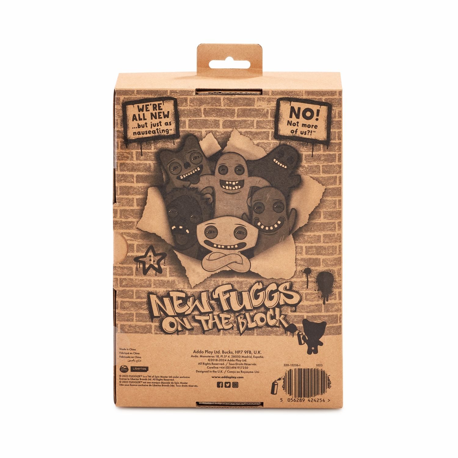 PELUCHE FUGGLERS ON THE BLOCK HEDGE GROG - 3
