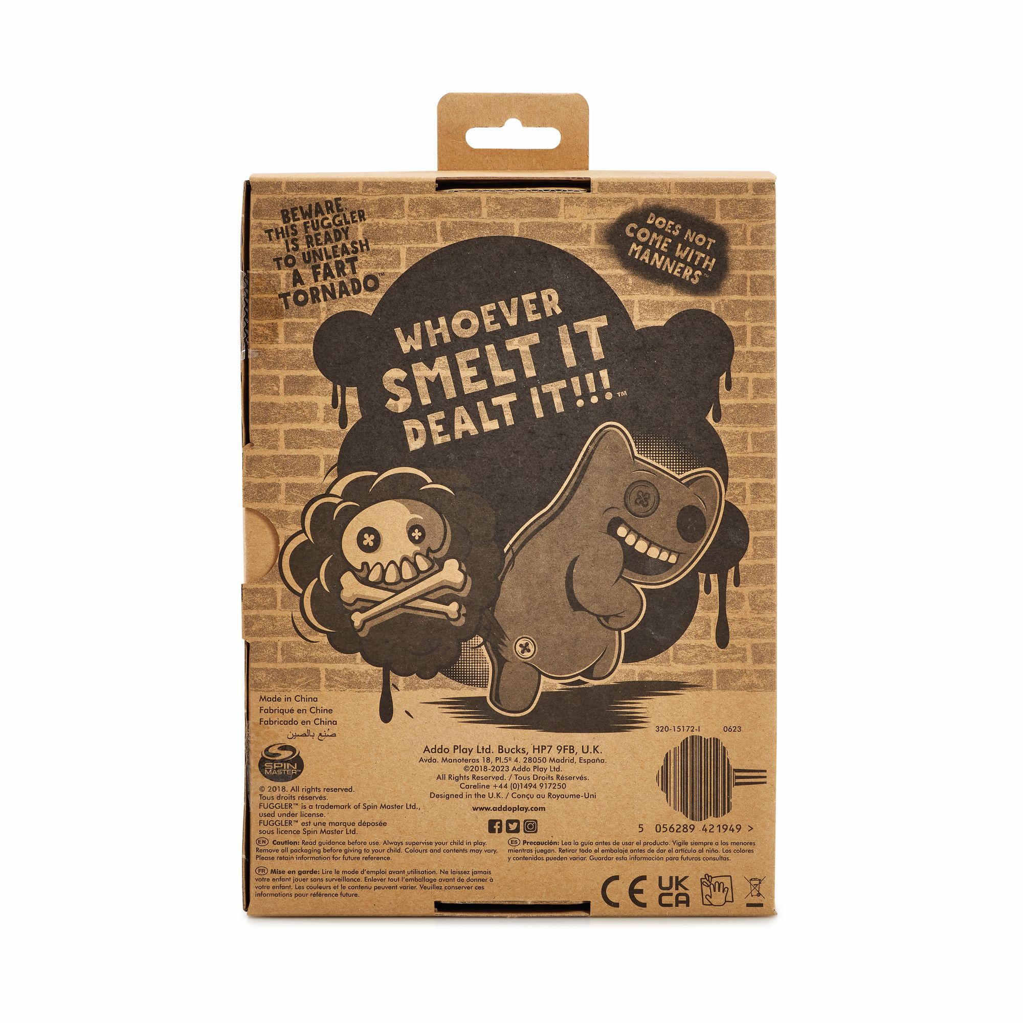 PELUCHE FUGGLERS CARA DE GAS SQUIDGE CREAM - 3