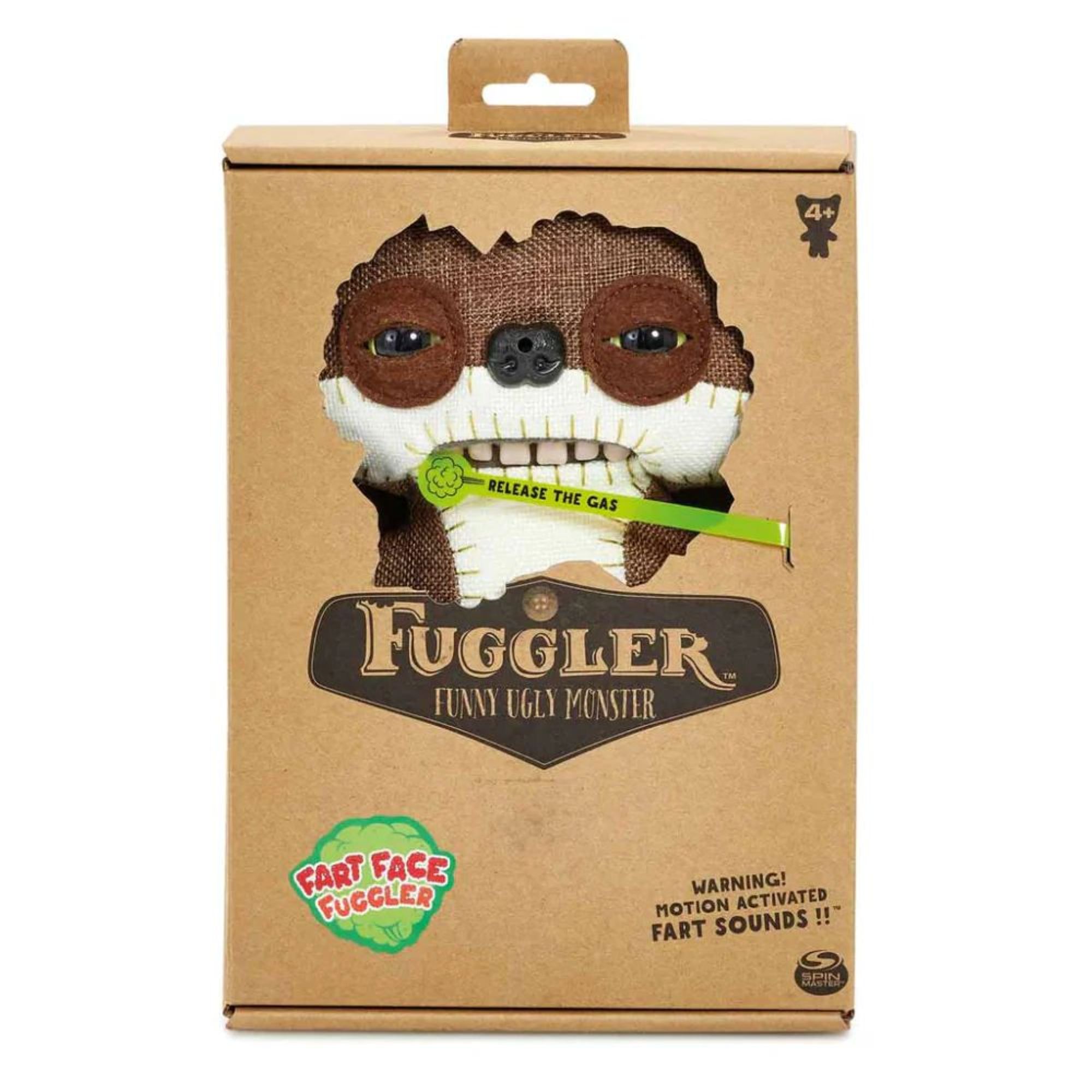 PELUCHE FUGGLERS CARA DE GAS SUSPICIOUS FOX BROWN CHASE - 2