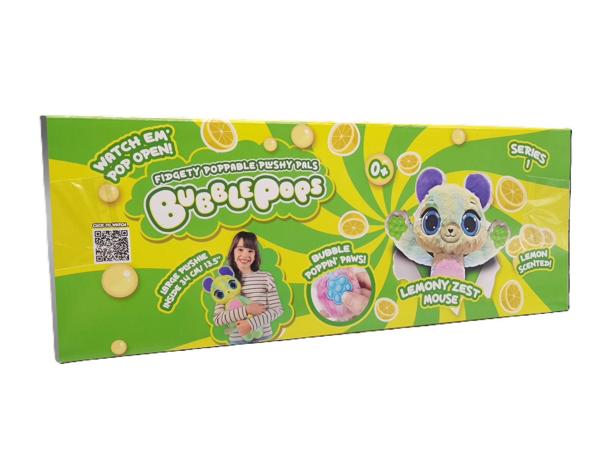 PELUCHE BUBBLE POPS LEMONY ZEST MOUSE - 6