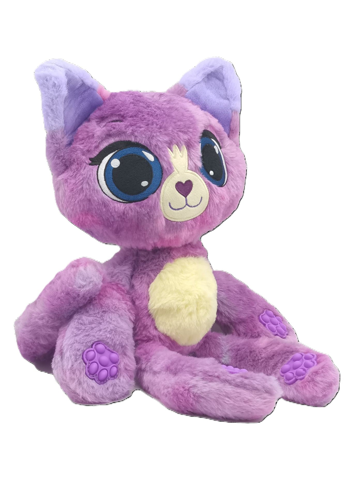 PELUCHE BUBBLE POPS GRAPE GLEE KITTY - 2