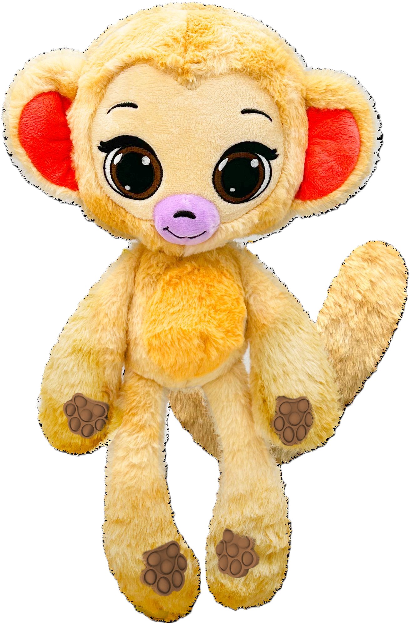 PELUCHE BUBBLE POPS CHUNKY COCOA MONKEY - 1
