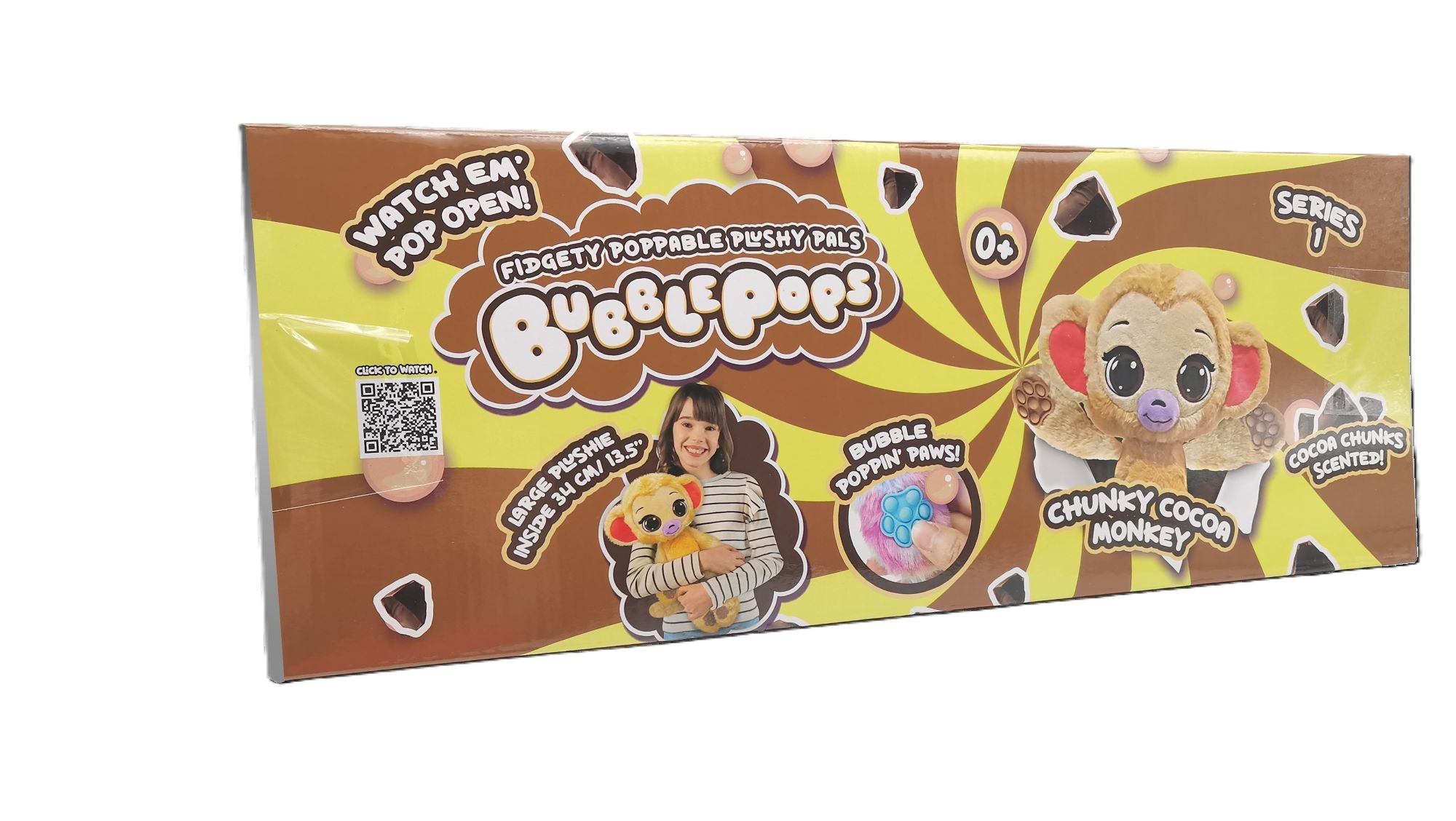 PELUCHE BUBBLE POPS CHUNKY COCOA MONKEY - 7