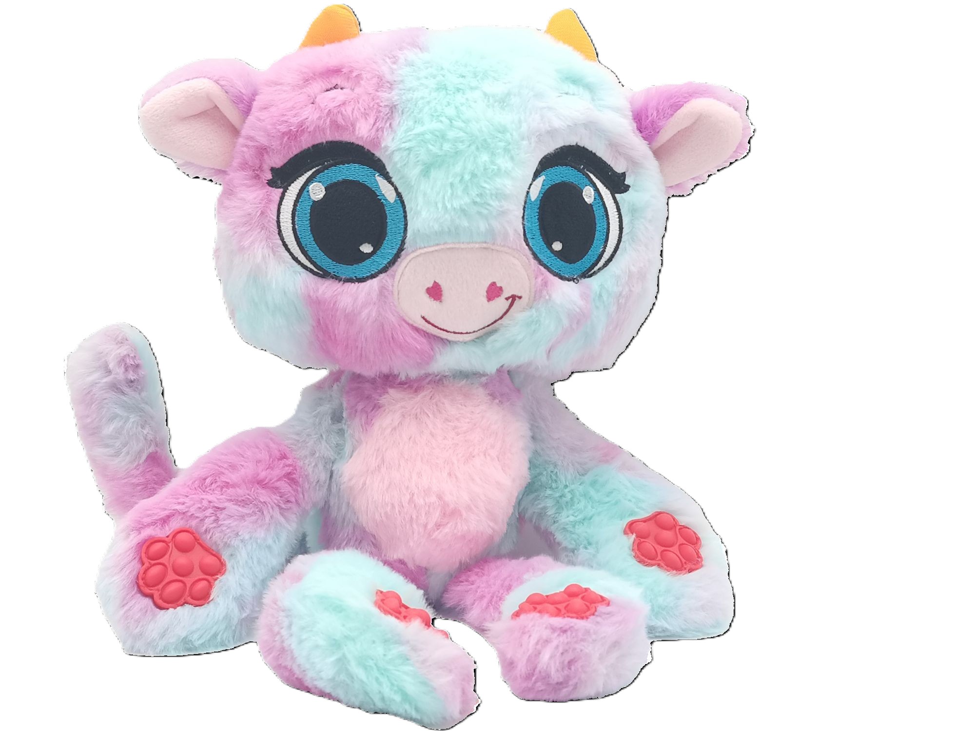 PELUCHE BUBBLE POPS  CHERRY MOO COW - 2