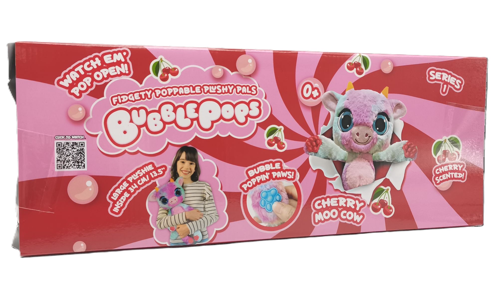 PELUCHE BUBBLE POPS  CHERRY MOO COW - 7